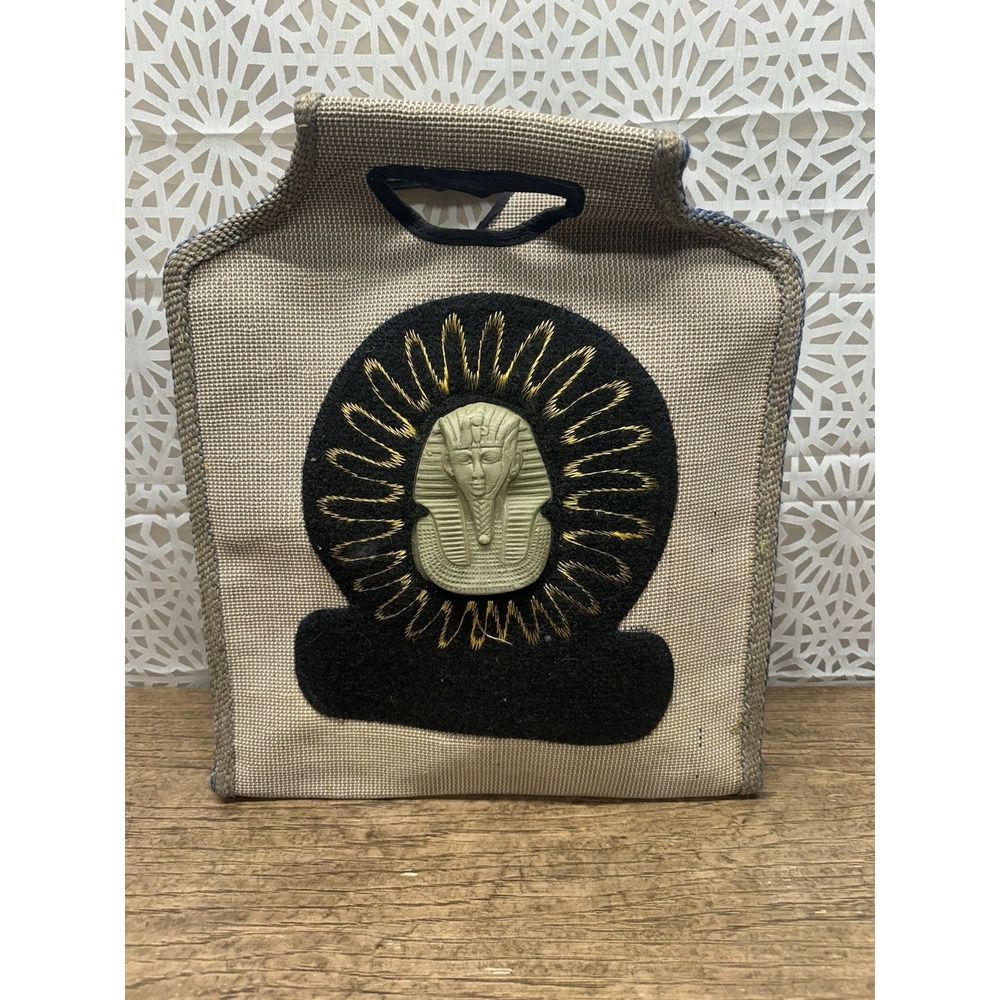 Carpet Tote/Shopper Bag - Rare Egyptian Promo Handbag King Tut